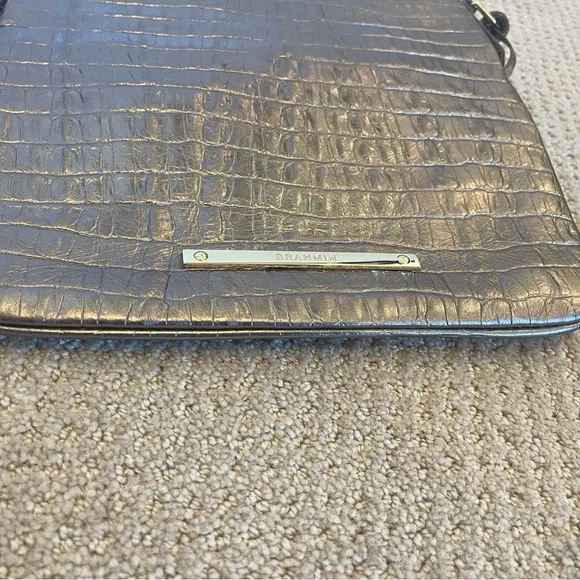 Brahmin Katie Crossbody Slim Metallic - Picture 9 of 9